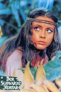 Der Schwarze Korsar – Sonja Jeanine spielt das Mädchen Yara in dem Piratenfilm „Der schwarze Korsar”.