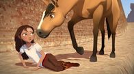 Spirit: wild und frei – Es ist noch kein Meister vom Himmel gefallen. Und Vertrauen ist alles, wenn es ums Reiten geht. Doch Vertrauen allein reicht nicht aus. Vor allem Erfahrung und langes Training machen einen guten Reiter aus.