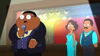 The Cleveland Show – (v.l.n.r.) Cleveland Brown Jr.; Donna Tubbs-Brown; Cleveland Brown