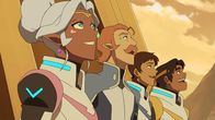 Voltron: Legendärer Verteidiger​​ – l-r: Allura, Coran, Lance, Hunk
