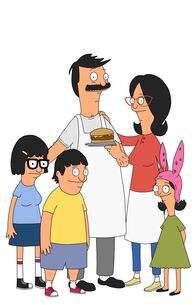 Bob's Burgers – (2. Staffel) - Bei ihnen ist immer etwas los: Bob (M.), Linda (2.v.r.), Louise (r.), Gene (2.v.l.) und Tina (l.) ...