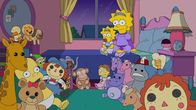 Die Simpsons – Maggie (l.); Lisa (r.)