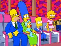 Die Simpsons – Lisa ist empört, daß die Kirche zu Werbezwecken mißbraucht wird.