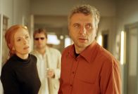 Tatort – Von links: Gunda Laux (Sibylle Canonica), Kriminaloberkommissar Carlo Menzinger (Michael Fitz) und Kriminalhauptkommissar Franz Leitmayr (Udo Wachtveitl).