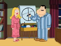American Dad! – L-R: Francine, Stan