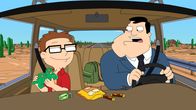 American Dad! – Steve Smith (l.); Stan Smith (r.)