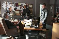 Navy CIS: L.A. – (L-R): Richard Cox (Dr. Roy Hale), LL COOL J (Special Agent Sam Hanna) and Chris O\'Donnell (Special Agent G. Callen).