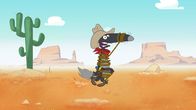 Wolf – Auch Cowboy sein will gelernt sein.