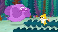 Baby Sharks Große Show – Baby Shark (m.), William (r.)