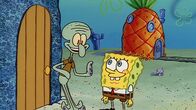 SpongeBob Schwammkopf – L-R: Squidward, SpongeBob