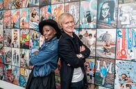Krause kommt! – Gute Laune im Museum: Nikeata Thompson und Pierre M. Krause.