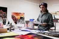 DOK – Francesca Gabbiani ist eine produktive Künstlerin mit vielen Ideen.