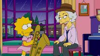 Die Simpsons – Als Homer beim Poker 5.000 Dollar an Broadway-Legende Laney Fontaine (r.) verliert, muss Lisa (l.) ihm aus der Patsche helfen ...