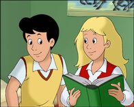 Bibi und Tina – Tina im Verließ - alleine kann sie sich nicht befreien.