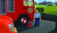 Feuerwehrmann Sam – Elvis hat keine Lust, die Feuerwehrautos zu putzen.