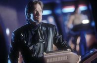 Gene Roddenberry's Andromeda – Captain Dylan Hunt (Kevin Sorbo) hat das Kommando auf der Andromeda Ascendant. "Andromeda", Science-Fiction-Serie, USA/CDN 2000 ff, Staffel I-II, Mo-Fr, 18.20 Uhr auf Tele 5. Abdruck honorarfrei bei redaktioneller Nennung von Tele 5 bis 2 Tage nach Ausstrahlung - Gilt auch bei Wdh..