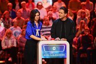 Hast du Töne? – Nora Tschirner (l.); Alexander Klaws (r.)