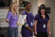 B Positive – (v.l.n.r.) Gina Dabrowski (Annaleigh Ashford); Gideon (Darryl Stephens); Gabby (Kether Donohue)