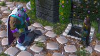 Dead Pixels – Nicky's Vater Barry (Martin Marquez, l.) spielt mit seinem Sohn (Will Merrick, r.) "Kingdom Scrolls", um mehr Zeit mit ihm zu verbringen.