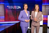 Wahl 24 - Die Konfrontation – Moderatorinnen der TV-Duelle zur Nationalratswahl 2024: Susanne Schnabl und Alexandra Maritza Wachter.