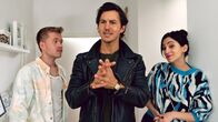 Damaged Goods – l-r: Hugo (Antonije Stankovic), Mads (Tim Oliver Schultz), Tia (Zeynep Bozbay)