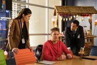 Limitless – (v.li.): Jennifer Carpenter (Special Agent Rebecca Harris), Jake McDorman (Brian Finch), Hill Harper (Special Agent Spelman Boyle).