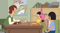 Bob's Burgers – L-R: Mr. Frond, Gene, Louise, Tina