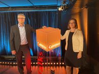 Campus Talks – Prof. Franz Pfeiffer und Prof. Dr. Corinna Reinhardt.