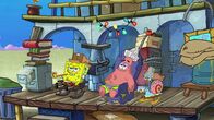 SpongeBob Schwammkopf – L-R: SpongeBob, Patrick, Gary