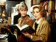 Agentin mit Herz – Dotty (Beverly Garland, r.) findet in einem Buchladen ein vergriffenes Kinderbuch, das bald zum Anlass für viele Verwicklungen wird ...