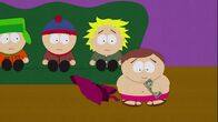 South Park – L-R: Kyle, Stan, Tweek, Eric