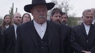 Eminence Hill – Jeremiah (DeWayne Hudson, 2.v.l.), Noah (Barry Corbin, vorne), Shem (Santiago Craig, 4.v.r.), Abner (Greg Lutz, 2.v.r.)