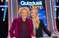 Quizduell-Olymp – Team "Kino": Katja Riemann (l.) und Franka Potente (r.).