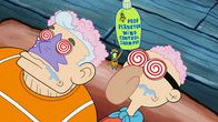 SpongeBob Schwammkopf – L-R: Mermaid Man, Plankton, Barnacle Boy