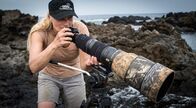 Die Kanarischen Inseln – Rita Schlamberger beim Fotografieren.