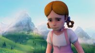 Heidi – Verzweifelt läuft Theresa in die Berge davon.