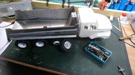 Die Modellbauer - Das Duell – Rainer and Stefan's sterling LT9513 with tilt trough.