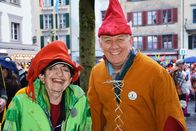 Happy Day – Fasnacht Luzern: Röbi Koller (r.) und Mirjam (l.)