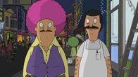 Bob's Burgers – Teddy, l.; Bob, r.