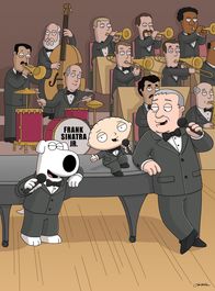Family Guy – v.l.n.r.) Brian Griffin; Stewie Griffin; Frank Siantra Jr.