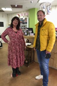 Tobis Städtetrip – Marjan Norder mit Tobias Kämmerer im Marjannies conceptstore.