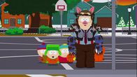 South Park – L-R: Stan, Kyle, Eric, Al Gore, Kenny