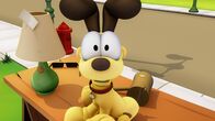 The Garfield Show – Garfield verkauf Odie, der ihn gerade mal wieder nervt, zu einem Spottpreis auf dem Flohmarkt.
