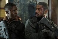 Tom Clancy's Gnadenlos – l-r: Karen Greer (Jodie Turner-Smith), John Clark (Michael B. Jordan)