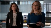Bull – Pictured L-R: Taylor Rentzel (Mackenzie Meehan) and Marissa Morgan (Geneva Carr)