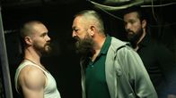 Kin – L-R: Eric 'Viking' Kinsella (Sam Keeley), Bren Kinsella (Francis Magee), Jimmy Kinsella (Emmett J Scanlan)