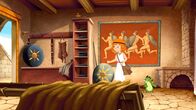 Hexe Lilli – Lilli und Hektor im Geräteraum der antiken Arena.