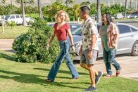 Magnum P.I. – Von links: Juliet Higgins (Perdita Weeks), Thomas Magnum (Jay Hernandez) und Jin Jeong (Bobby Lee)