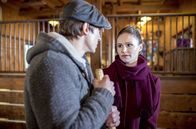 Sturm der Liebe – Viktor (Sebastian Fischer, l.) erfährt, dass Jessica (Isabell Ege, r.) nun doch am "Fürstenhof" bleibt.