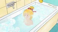 Meine Freundin Conni – Conni nimmt ein Erkältungsbad.